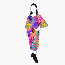 Piece of art Kimono Dress