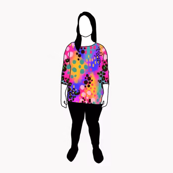 Piece of art Boxy Top & Boxy Crop