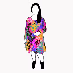 Piece of art Flow Dress