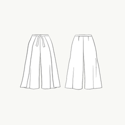 Wrap pants Valfritt tyg