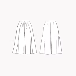 Wrap pants Valfritt tyg