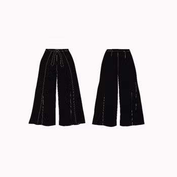 Wrap pants - Enfärgade - Olika färger!