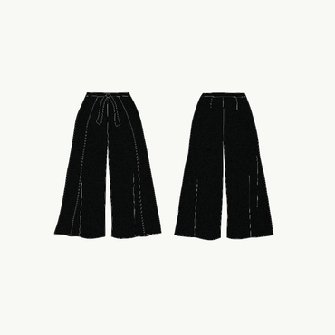 Wrap pants - Enfärgade - Olika färger!