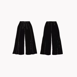 Wrap pants - Enfärgade - Olika färger!