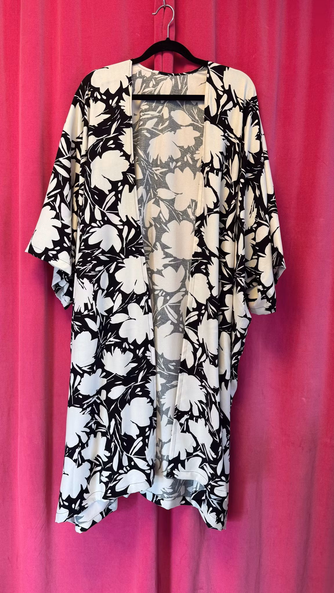 Marica Kimono svart/vit