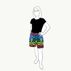 Feministkurbits Viskos-shorts