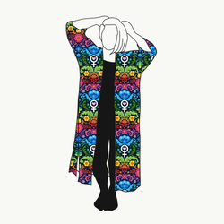 Feministkurbits Kaftan med slitsar