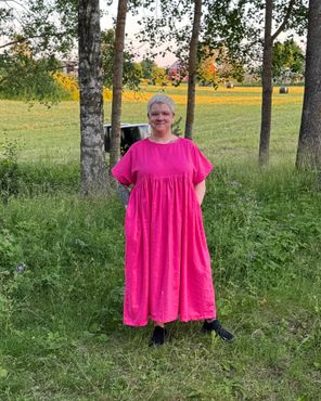 Linen dress - Olika färger