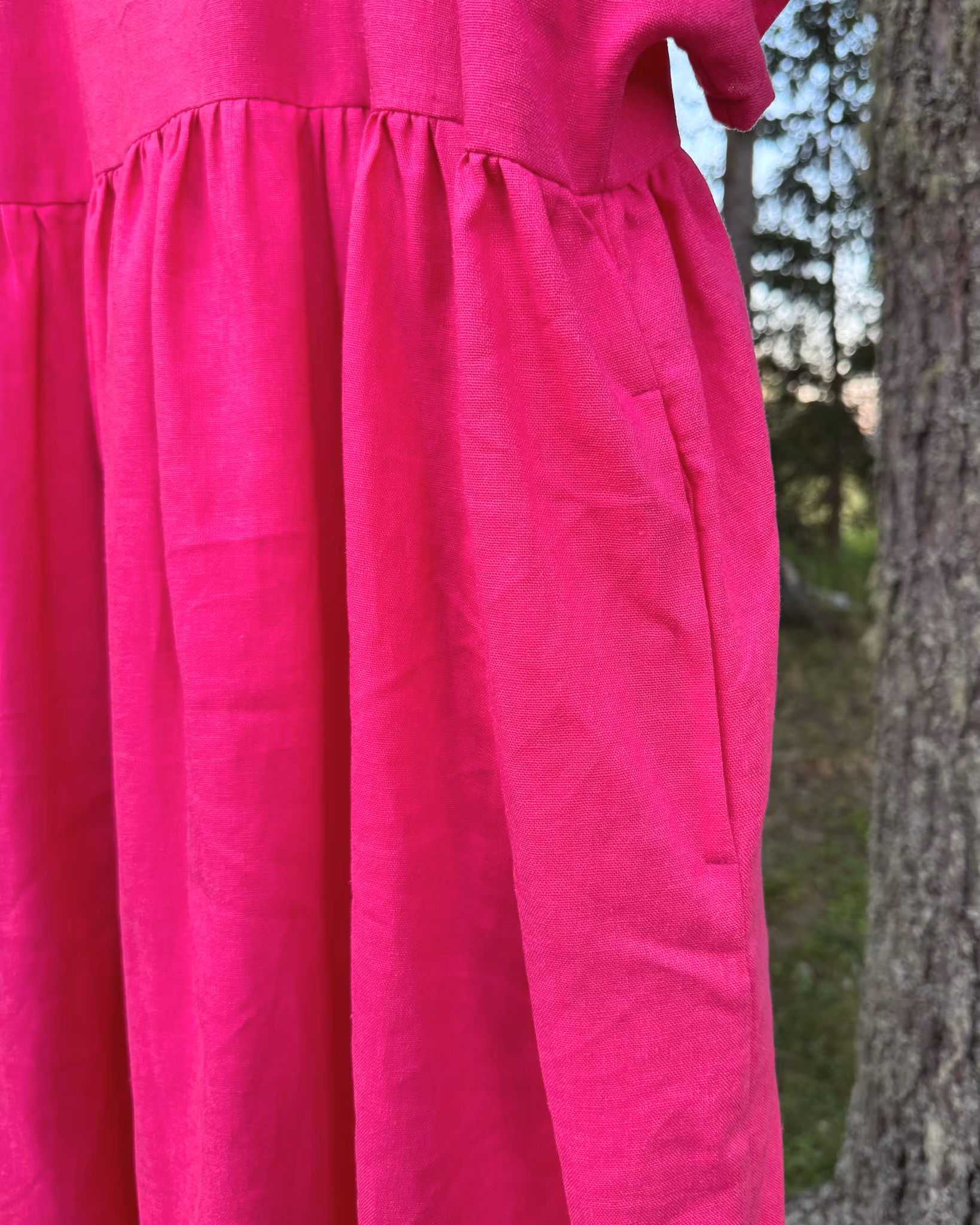 Linen dress - Olika färger