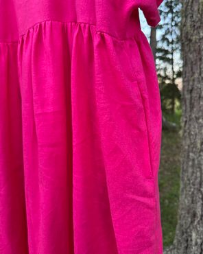 Linen dress - Olika färger