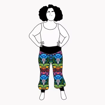Feministkurbits Yogabyxa