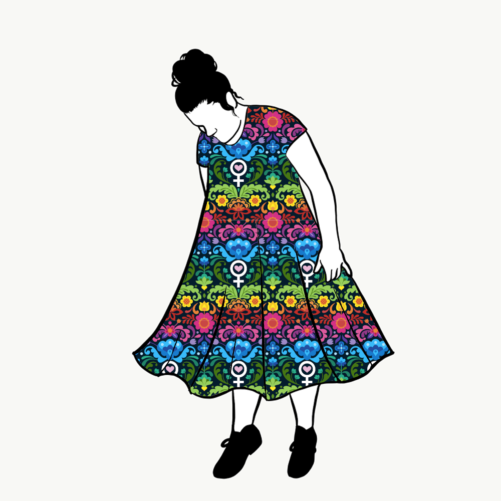 Feministkurbits Groove Dress