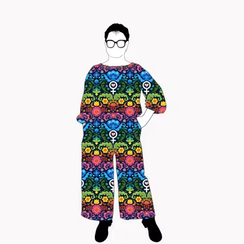 Feministkurbits All in one suit