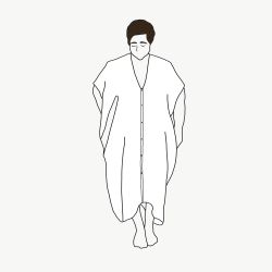 Nya kaftan dress  - Enfärgad - Olika färger!