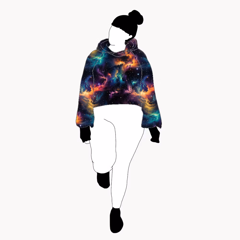 Fire sky Crop top deluxe