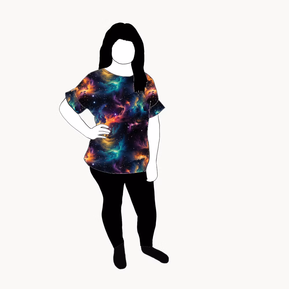 Fire sky Oversized T-shirt