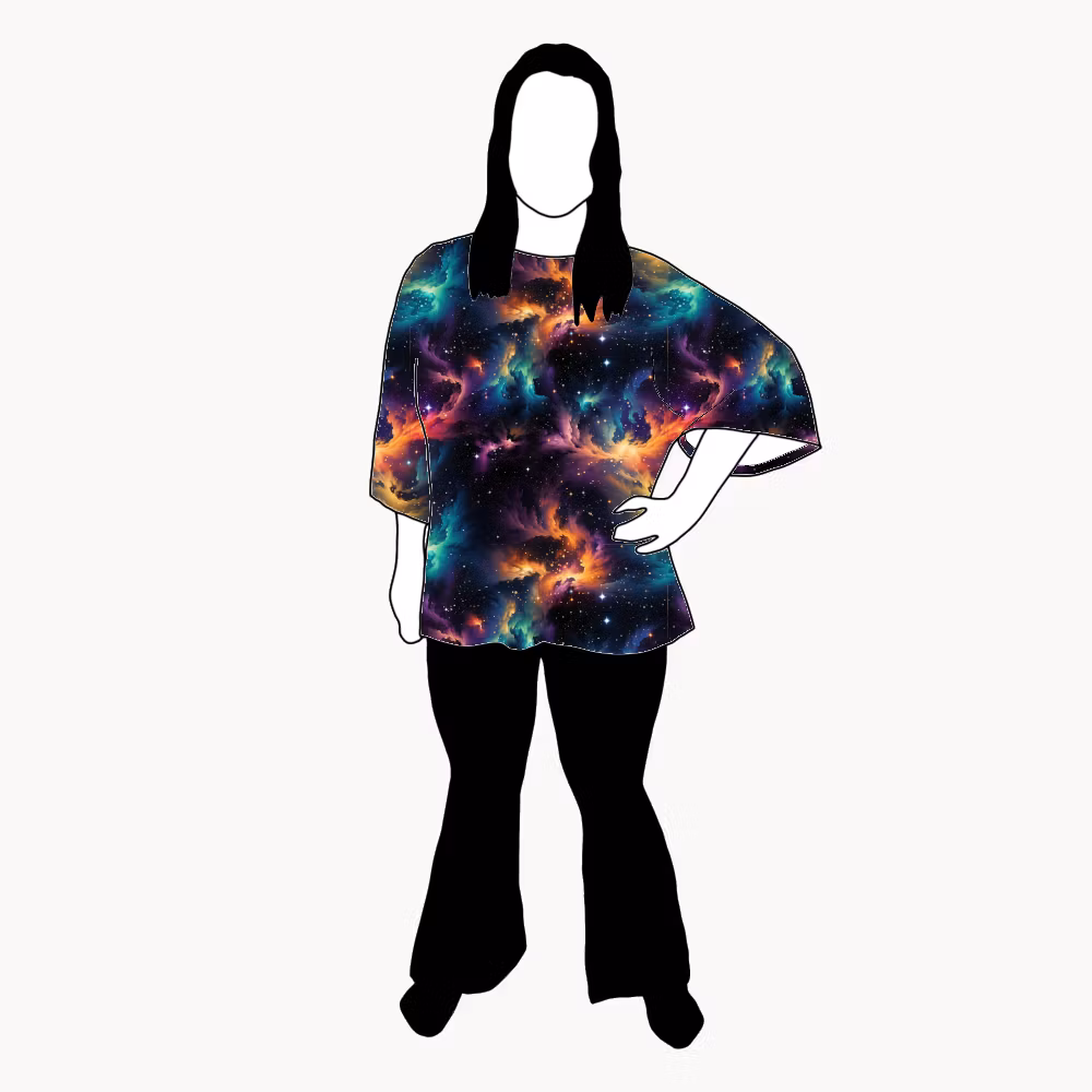 Fire sky Kimono Tee