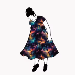 Fire sky Groove Dress