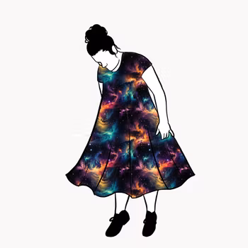 Fire sky Groove Dress