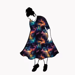 Fire sky Groove Dress