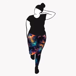 Fire sky Leggings