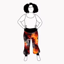 Orange Ink Yogabyxa