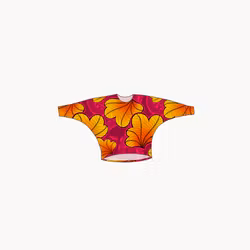 Funky Leaf Orange/Pink Batmantröja