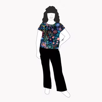Embroidery T-shirt