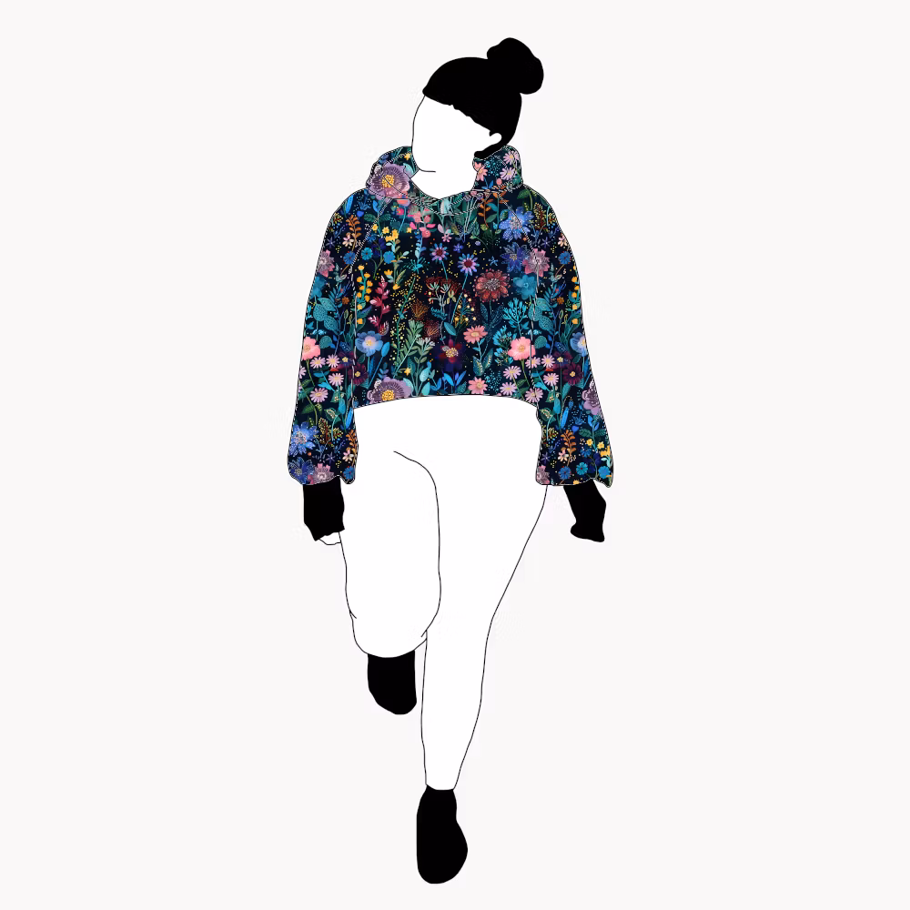 Embroidery Crop top deluxe
