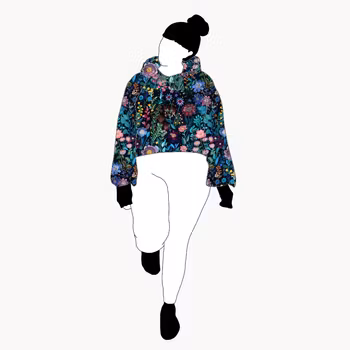 Embroidery Crop top deluxe