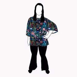 Embroidery Kimono Tee