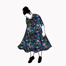 Embroidery Groove Dress