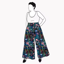 Embroidery Culottes (långa & 3/4 långa)
