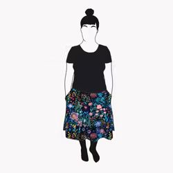 Embroidery Kjol