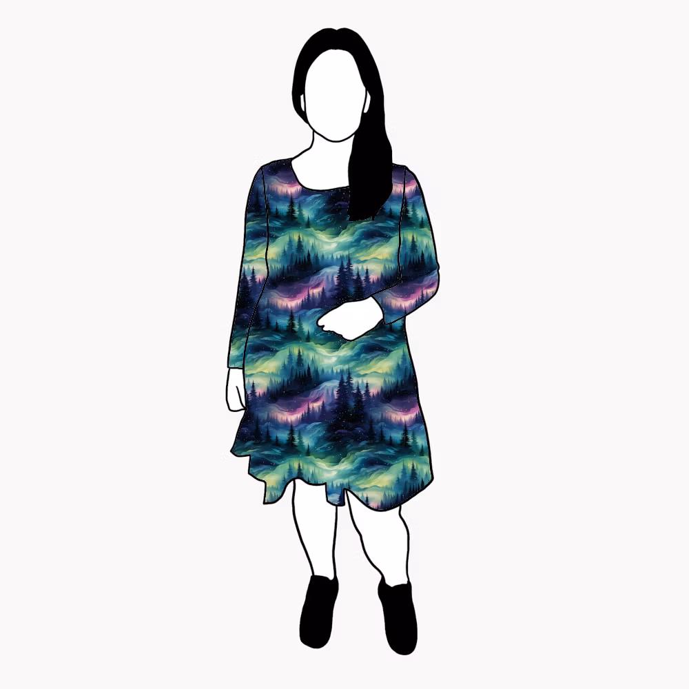 Northern lights  Flow Dress