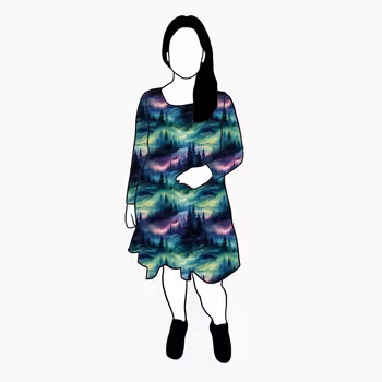 Northern lights  Flow Dress