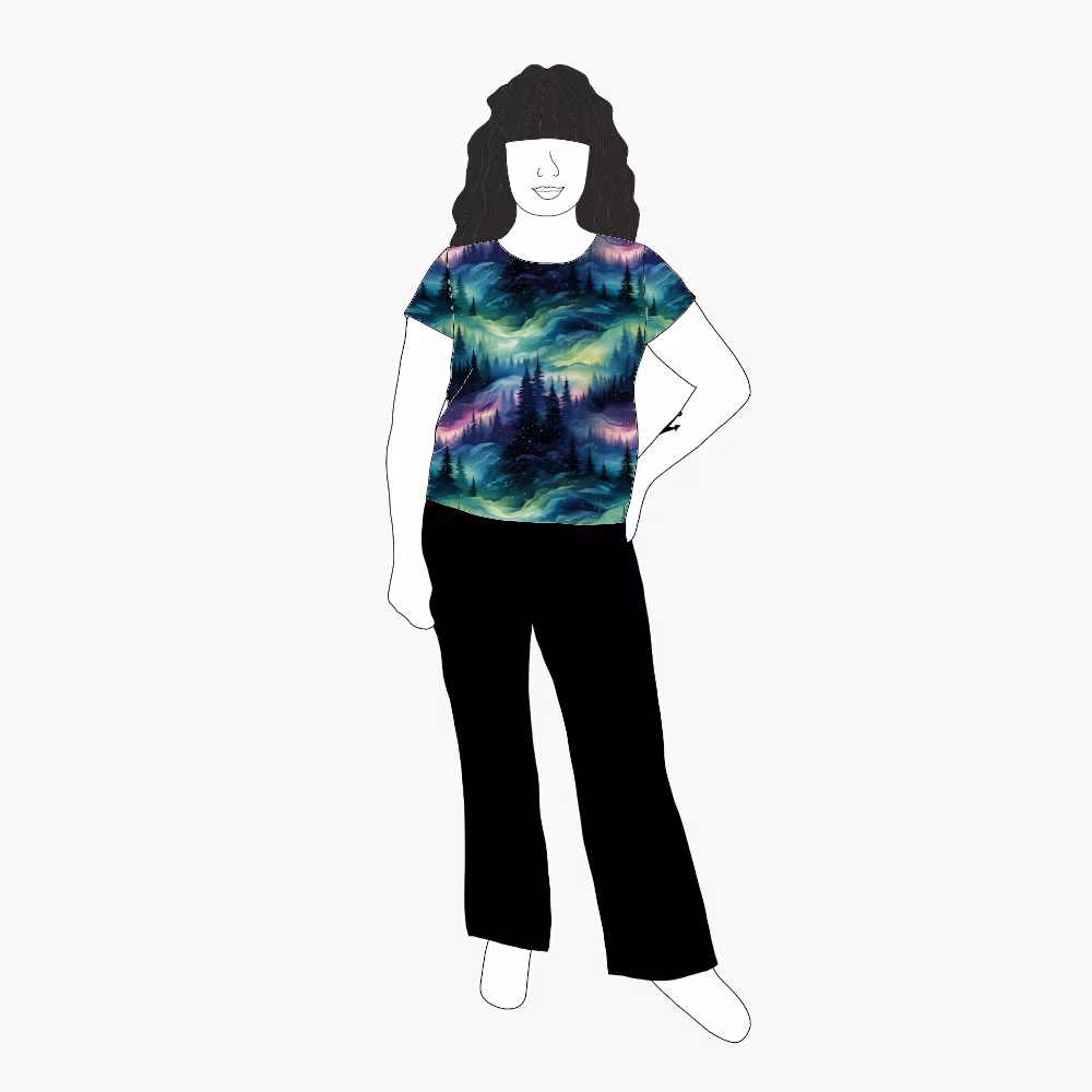 Northern lights T-shirt