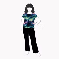 Northern lights T-shirt