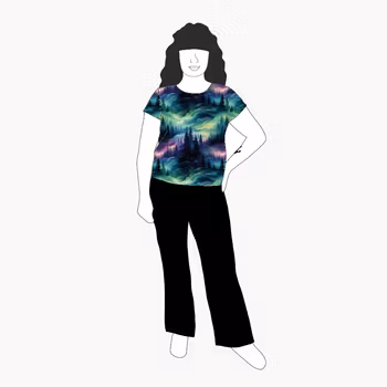 Northern lights T-shirt