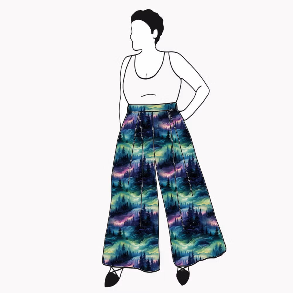 Northern lights Culottes (långa & 3/4 långa)