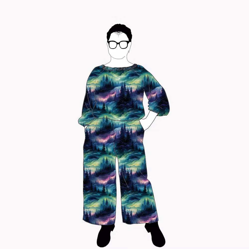 Northern lights All in one suit