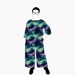 Northern lights All in one suit