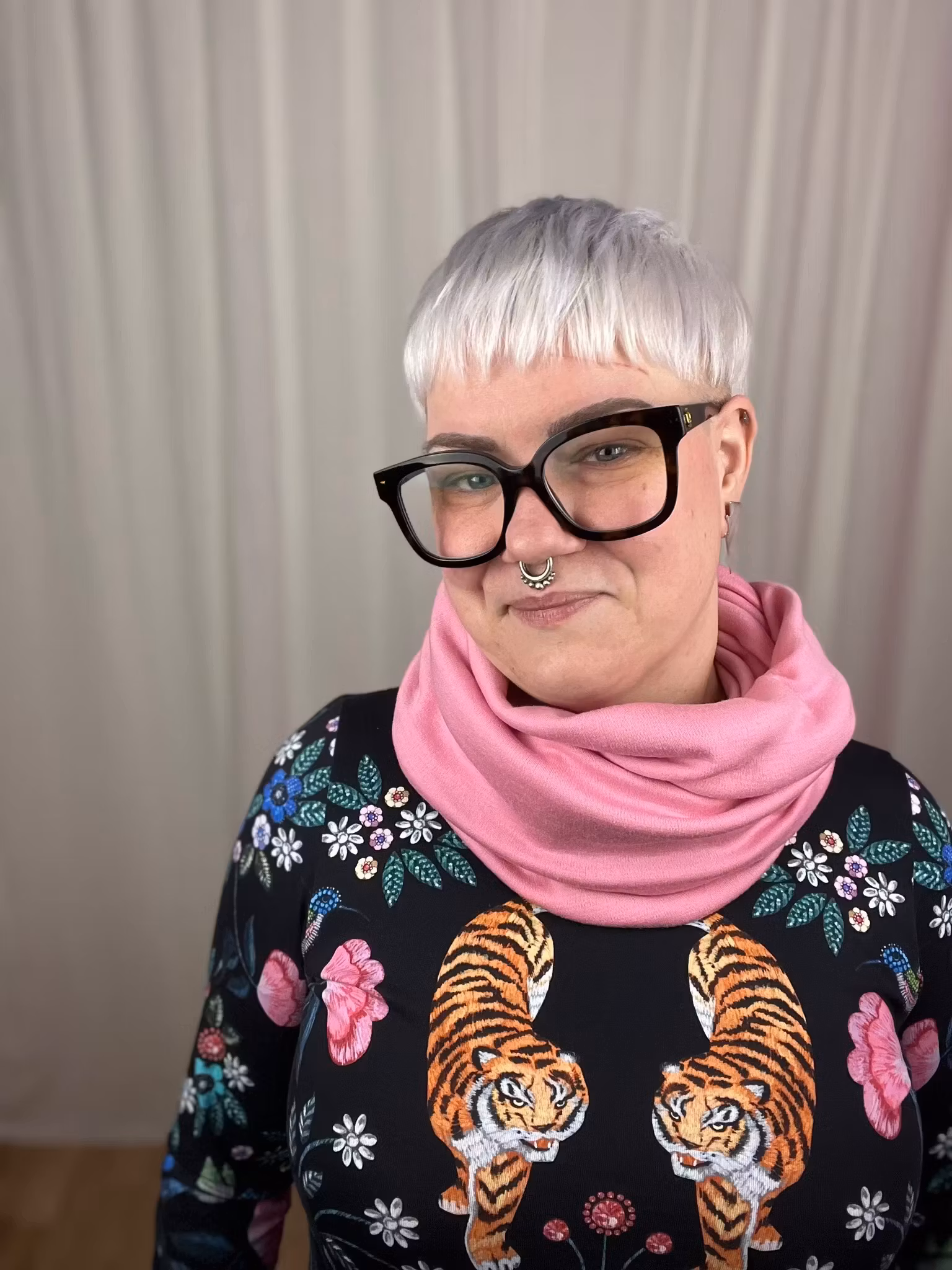 Infinity scarf Merinoull Nordiska djur