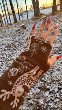 Handledsvärmare Merinoull Nordiska djur