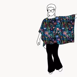 Embroidery Relaxed Top