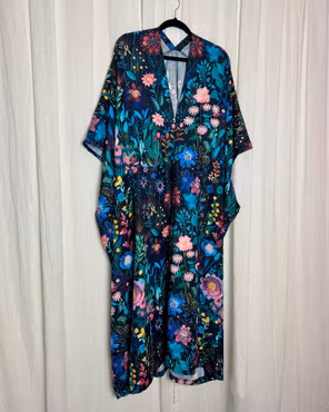 Embroidery Nya kaftan dress