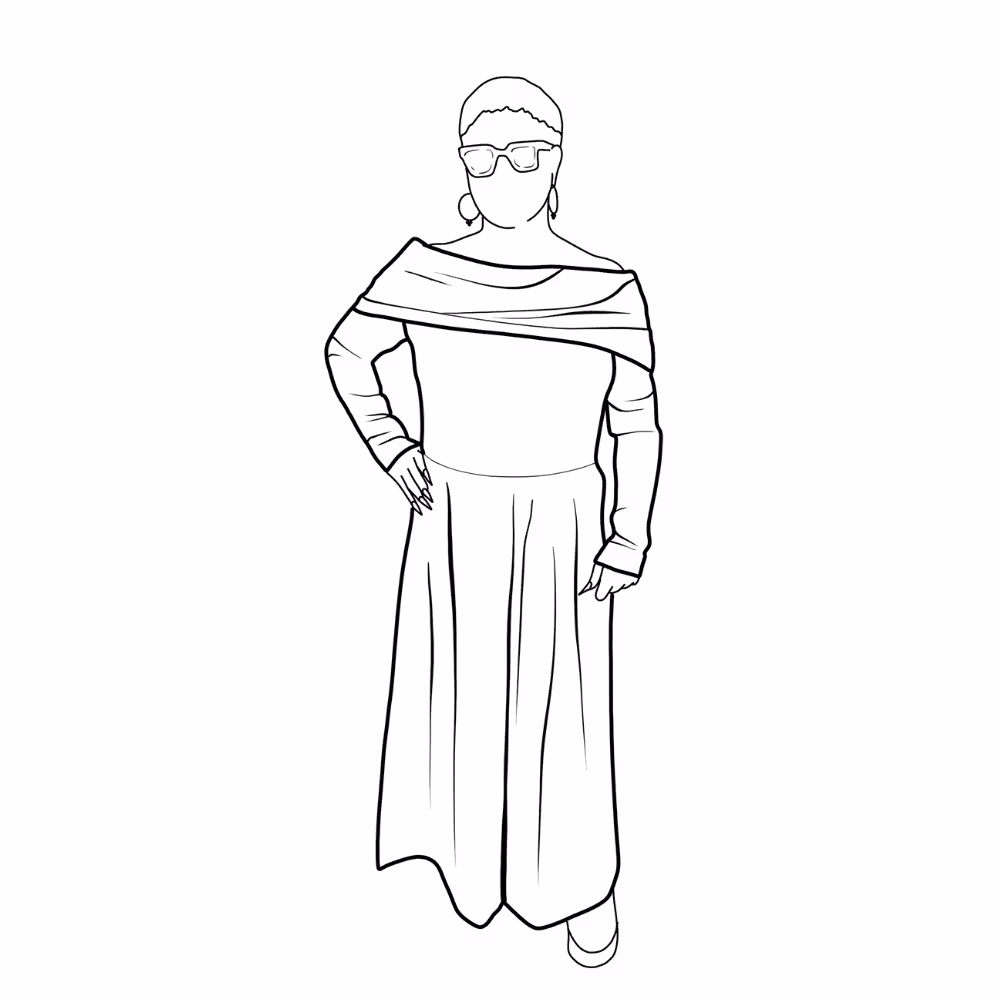 Palazzo Jumpsuit valfritt tyg