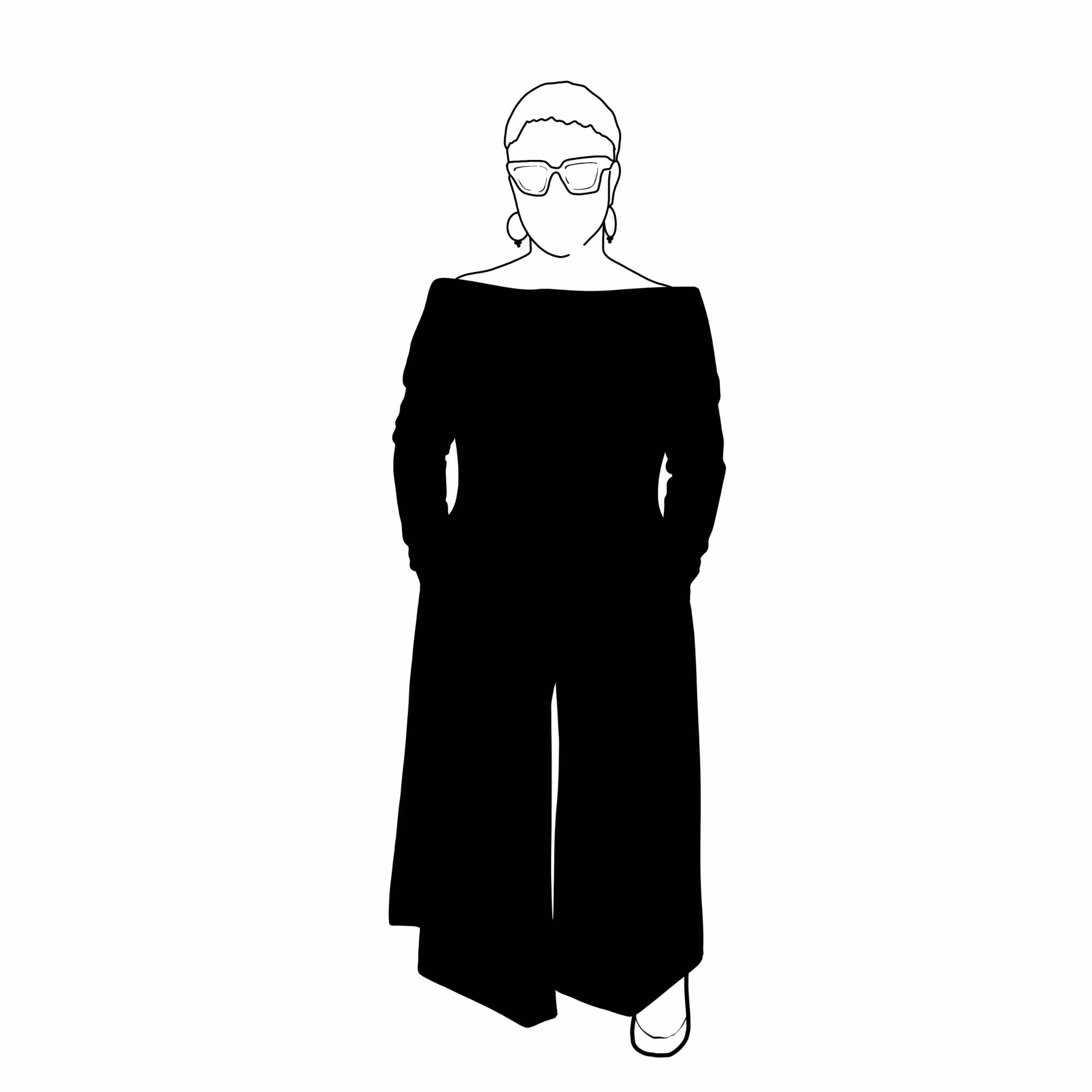 Palazzo Jumpsuit - Enfärgad - Olika färger