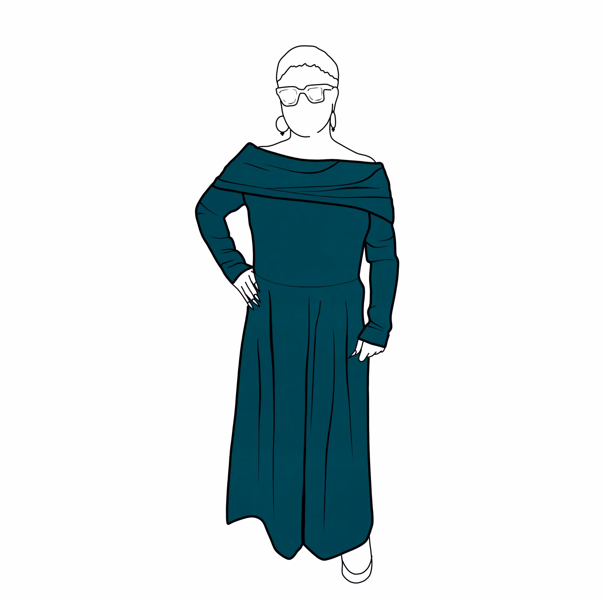 Palazzo Jumpsuit - Enfärgad - Olika färger