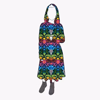 Cozy dress Feministkurbits - Designa din egen klänning